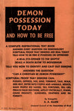 Demon Possession Today and How to be Free - A. A. Allen - eBook