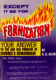 Except it be for Fornication - A. A. Allen - eBook