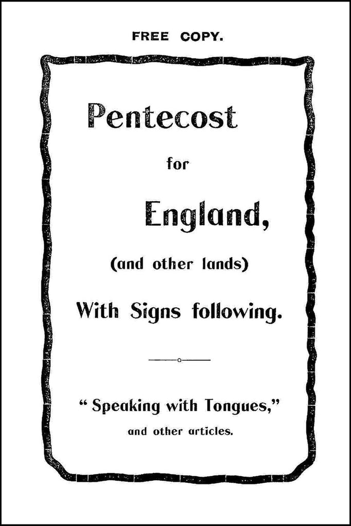 Pentecost for England - Alexander Boddy - ebook